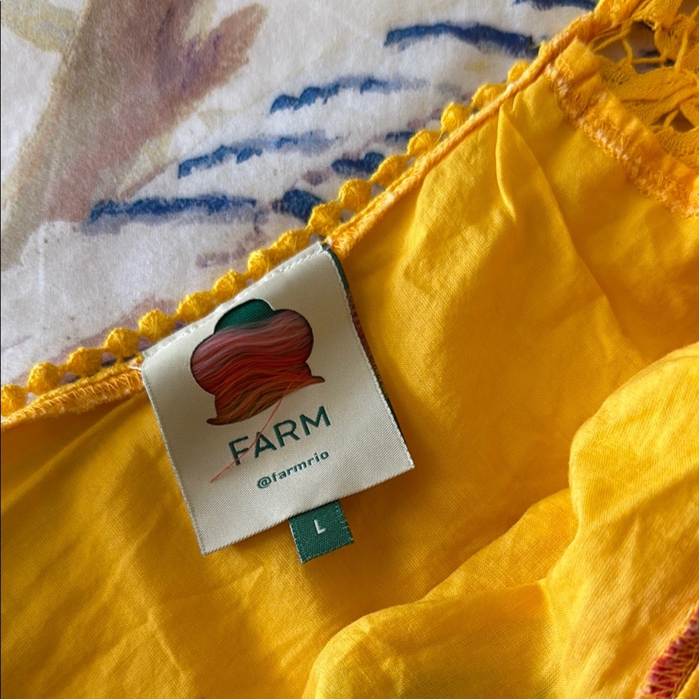 Farm Rio One-Shoulder Top - Picture 2 of 2